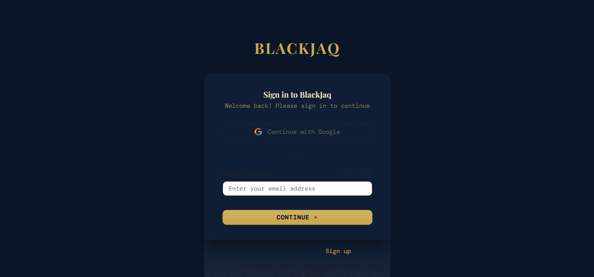 BlackJaq screenshot 2