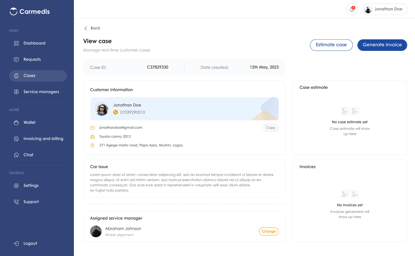 Carmedis screenshot 4