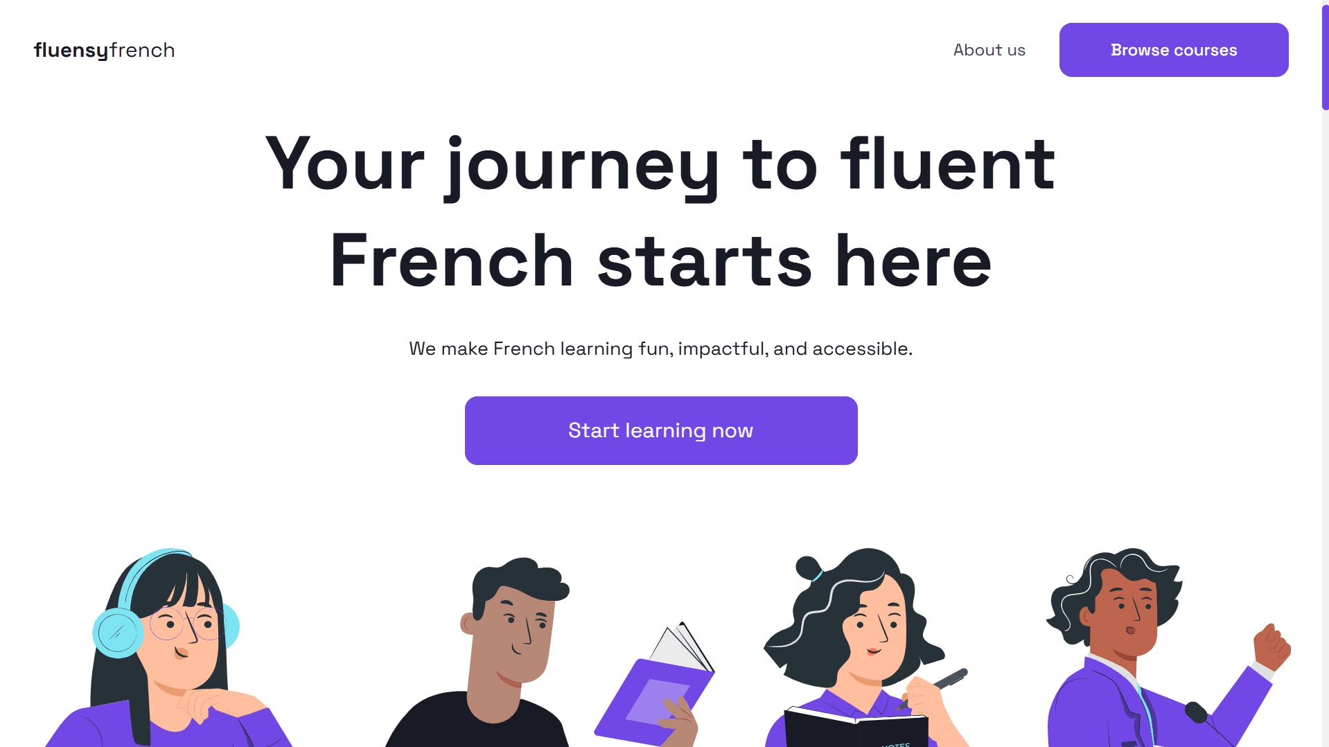 fluensyfrench screenshot 1