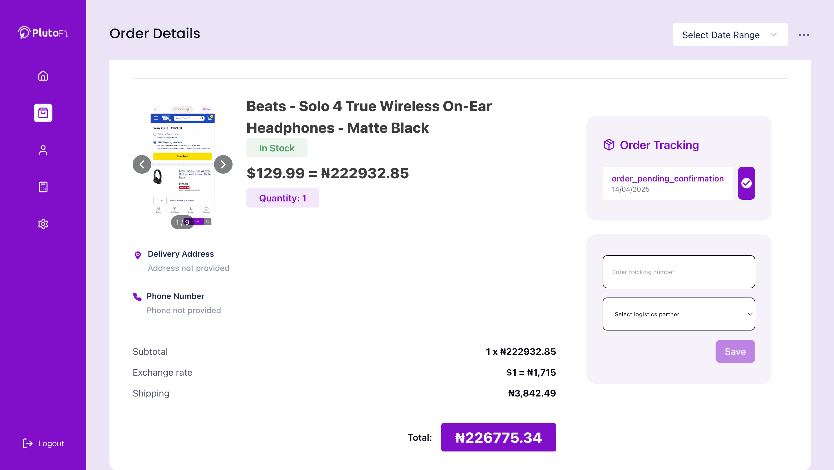 Plutofi screenshot 4